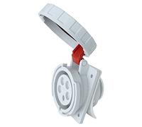 Presa da incasso CEE inclinata 32A/5P 400V IP67