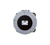 Presa da pannello 63A 5P 500V 100x100 nera POWER TWIST 335-7