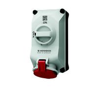 PRESA DA PARETE INDUSTRIALE CON INTERRUTTORE SOENNECKEN 5603506G - 400 V, IP44
