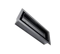 Presa da pavimento in metallo resistente da 10 x 25,4 cm, realizzata in acciaio spesso per una migliore durata, supporta 300 sovrani con un elegante piano moderno che migliora la familiarità con una