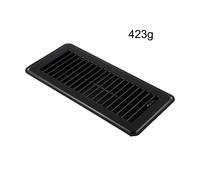 Presa d'aria a pavimento in materiale ferroso 4x10 pollici adatta per vari spazi