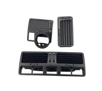 Presa d'aria centrale per aria condizionata, ricambio per VW Golf 4 Jetta Bora MK4 R32 GTI 1999-2004 AC Vent (oro) (3 pezzi senza luce)