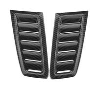 Presa D'aria Cofano Compatibile Con Per Golf MK5 MK6 MK7 Per Passat 1 Paio Prese D'aria Anteriori Cofano Auto Griglie Ventilazione Parti E Accessori(Carbon fiber)