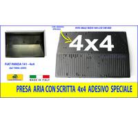 Presa d'aria Cofano per Panda Sisley 4x4 Anteriore Kit Griglia Nero per auto