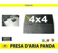 Presa d'aria Cofano per Panda Young Anteriore Kit Griglia Nero con scritta 4x4