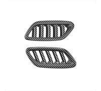 Presa D'aria Compatibile Con Hyundai Per Kona 2024 Auto In Fibra Di Carbonio Anteriore Air Vent Cruscotto A/C Uscita Telaio Di Copertura Parti Per Le Modifiche