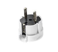 Presa d'aria con uscita laterale, standard 1102, ideale per collegamenti elettrici in impianti temporanei e facilmente accessibili.
