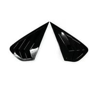 Presa D'aria Coperchio Dell'otturatore Laterale Finestra Feritoia Posteriore Per Kia Per Forte K3 Berlina 2019-2023 tenda parasole finestra(Nero lucido)