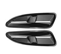 Presa d'Aria Decorativa Compatibile Con Per Jetta Per Polo Per Scirocco Prese D'aria Sul Cofano In ABS Nero Lucido Anteriori Accessori Per Ricambi Auto