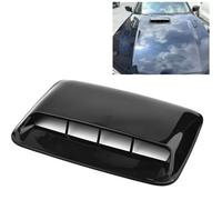 Presa d'aria decorativa per auto, nera, progettata per un uso duraturo con una durata adeguata e un funzionamento costante