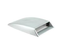 Presa D'aria Del Cofano 1PC Universale Decorativo Flusso D'aria Aspirazione Cappuccio Scoop Cofano Aspirazione Aria Turbina Copertura Motore Turbo Cofano Auto Cofano Sfiato