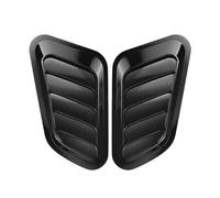 Presa D'aria Del Cofano 2 Pezzi Cappuccio Universale Decorativo Cofano Aspirazione Flusso D'aria Scoop Coperchio Sfiato Cofano Copertura Motore Turbina Di Aspirazione Dell'aria Cofano Turbo