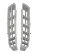 Presa D'aria del Cruscotto Pannello di rivestimento per presa d'aria interna del montante anteriore del parabrezza dell'auto, adatto per VW PQ Golf 6 GTI Golf MK6 2009-2014(1pair Gray)