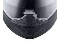PRESA D'ARIA MENTONIERA NERO OPACO PER CASCO SCORPION EXO TECH / EVO / CARBON