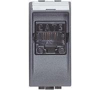 BTICINO LIVINGLIGHT L4261AT5 CONNETTORE RJ45 110 UTP ANTRACITE