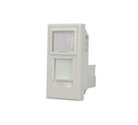 Presa Dati Lan UTP RJ45 CAT6 con coperchio Compatibile con Bticino Axolute