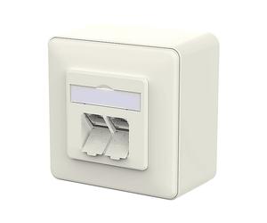 PRESA DATI METZ RJ45 10 Gigabit, 2 Porte eth.