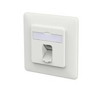 PRESA DATI METZ RJ45 Cat.6A LS 10 Gigabit, Porte eth.