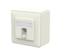 PRESA DATI METZ RJ45 EDAT Cat.6A IDC 1 Port AP, 10 Gigabit, Porte eth.