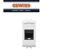 PRESA DATI RJ45 CAT.5e UTP GEWISS CHORUS BIANCO GW10421