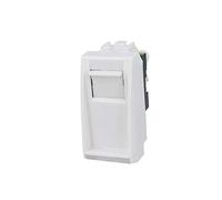 Presa Dati RJ45 CAT5E LAN Con Coperchio, Compatibile Con Bticino Living Light (Bianco)