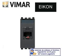PRESA DATI RJ45 CAT5e VIMAR EIKON GRIGIO 20340.1.