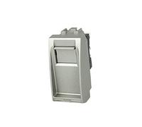 Presa Dati RJ45 CAT6 LAN Con Coperchio, Compatibile Con Bticino Living Light (Grigio)