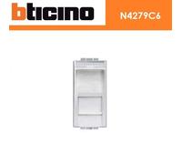 Bticino LivingLight presa RJ45 Toolless IDC UTP cat6 N4279C6