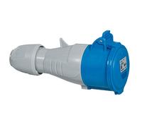 Presa destra femmina 32 amper, 2P + T IP44 blu - Legrand 555214