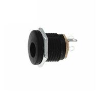 Presa di alimentazione CC DC-022 5,5x2,1 mm, 3 pin, connettore CC con dado a vite, 5,5x2,1 mm, foro rotondo, pannello di interfaccia, 10 pezzi(10PCS 5.5X2.5MM)