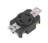 Presa di bloccaggio a margine di montaggio industriale 4 buche US Style 30A 250 V NEMA L15-30R