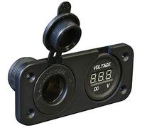 CORA Presa di Corrente 15A/12V-10A/24V + VOLTMETRO 5V-30V