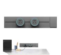 Presa Di Corrente | A Binario Con Prese Eco-Compatibile,Adattatori Staccabili Mobili Per Casa Ufficio Cucina Camera