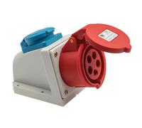 Presa di corrente combinata 16A 5p 250VZ IP44