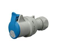 Presa di corrente portatile 32A/3P, 230VAC, IP44,ISN 3232
