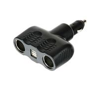 PRESA DI CORRENTE SDOPPIATORE 2 USB 12/24V PER AUTO CAMION CAMPER ACCENDISIGARI