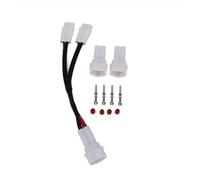 Presa di corrente SPLITTER Caricatore USB DC TWIN compatibile con parti di motociclette automobilistiche per FZ6 MT07 FZ07 FZ09 MT09 - SP XSR700 XSR900 YZF-R1 YZFR1 R1M R6 XV1900