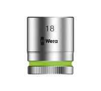 Wera, 'Wera 05003563001 8790 HMB Bussola Zyklop innesto a bloccaggio rapido 3/8, 18.0 mm, verde