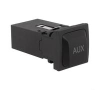 Presa di ingresso AUX Per RCD510Connettore femmina per RNS510Center Console Audio JackReplacement Per Jetta per GOLF SciroccoOEM 5KD035724A 5M0035724Car Stereo Media AdapterBlack ABS Aux Port