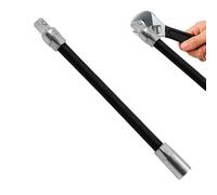 Presa di prolunga flessibile - Utensili a cricchetto con albero pieghevole in acciaio, connettore per driver di coppia, meccanismo di accesso stretto | Strumento di estensione presa per riparazione au