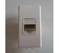 presa di rete dati rj45 cat5e toolfree compatibile bticino matix bianco