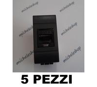 presa di rete dati rj45 compatibile bticino living international ethernet 8p8c
