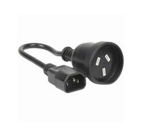 Presa di rete IEC C14 maschio a 3 pin da 150 mm per il collegamento della scheda