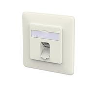 PRESA DI RETE METZ CONNECT 130E371002-I, 1 porta
