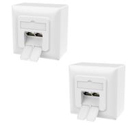 Presa di Rete Parete Incavo RJ45 Barattolo Lan Cat 6a 7 Montaggio a