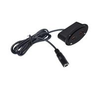 Presa di ricarica da scrivania da incasso, T35 | Modulo per mobili USB-a di tipo C, connettore DC5521, uso di configurazione del mobile del divano del comodino