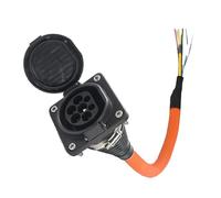 Presa di ricarica for veicoli elettrici, tipo 2, 16A-32A, 1P3P, 7/22KW, for adattatore for presa di ricarica for veicoli elettrici IEC 62196-2(63A 3P 40KW 0.5M)