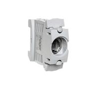 Presa di sicurezza per binario 1P 63A D02 400V DIN LD043 Weber