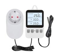 Presa di uscita del termostato digitale a spina, regolatore di temperatura di riscaldamento e raffreddamento, interruttore del riscaldatore e del raffreddatore, per terrario di incubazione