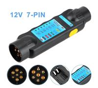 Presa Diagnostico 7 Perno 12V Caravan Rimorchio Traino Strumento Filo Connect